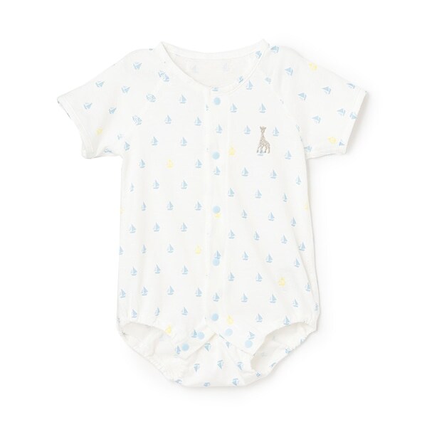 ヨットプリントボディスーツ【日本製】