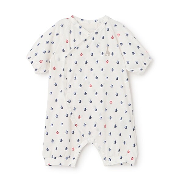 ヨットプリントNEWBORNウェア【日本製】