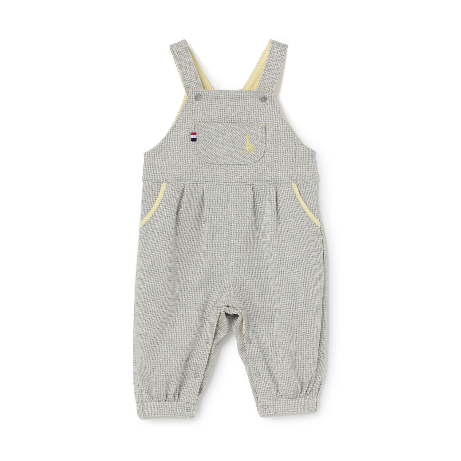 千鳥柄サロペット【日本製】