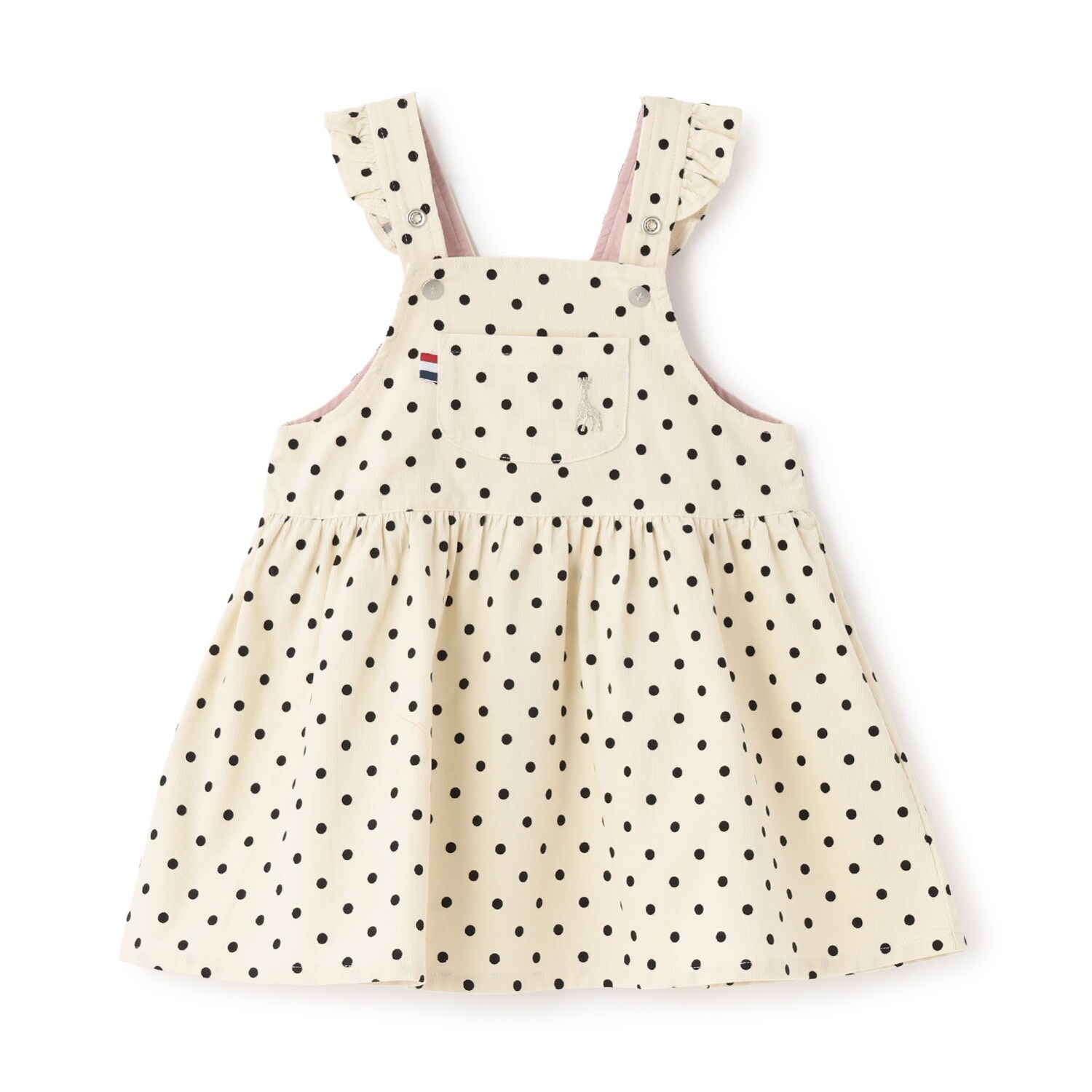 ドットジャンパースカート【日本製】