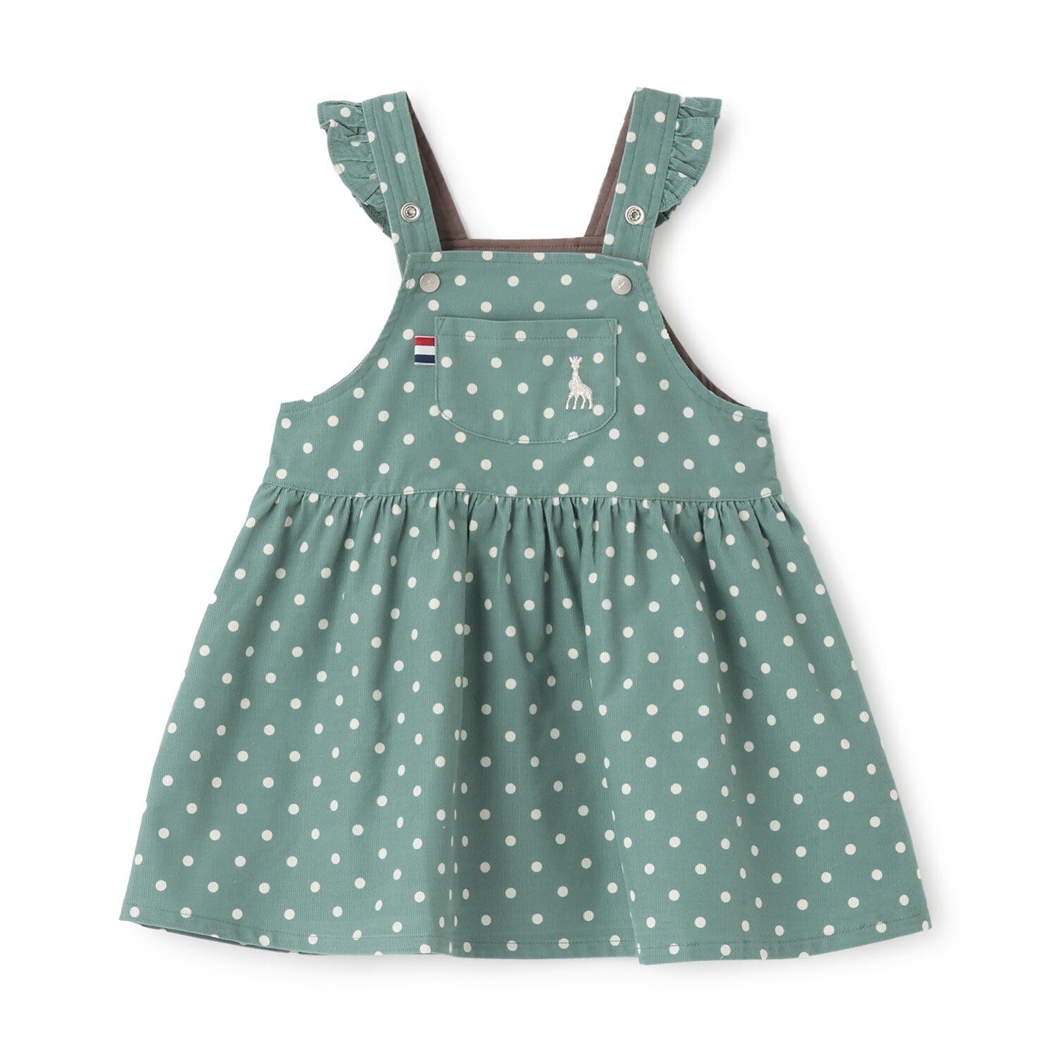 ドットジャンパースカート【日本製】