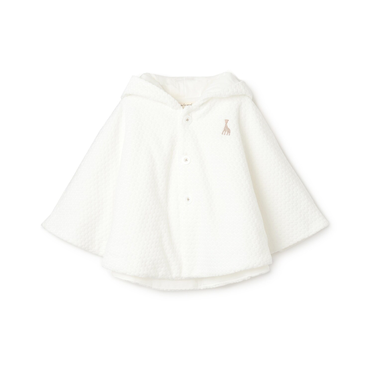 水玉ベロアマント【日本製】