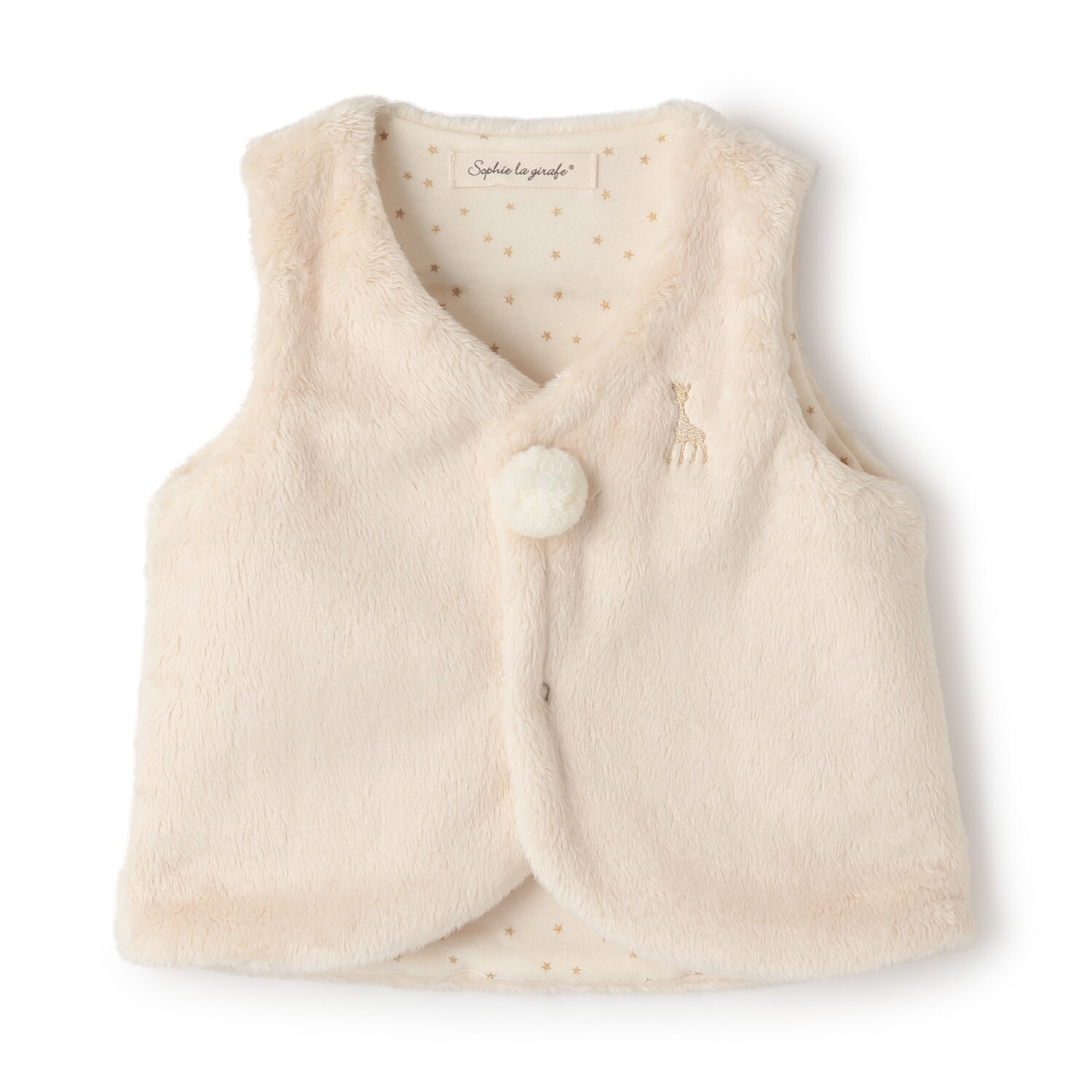 マイクロファーベスト【日本製】