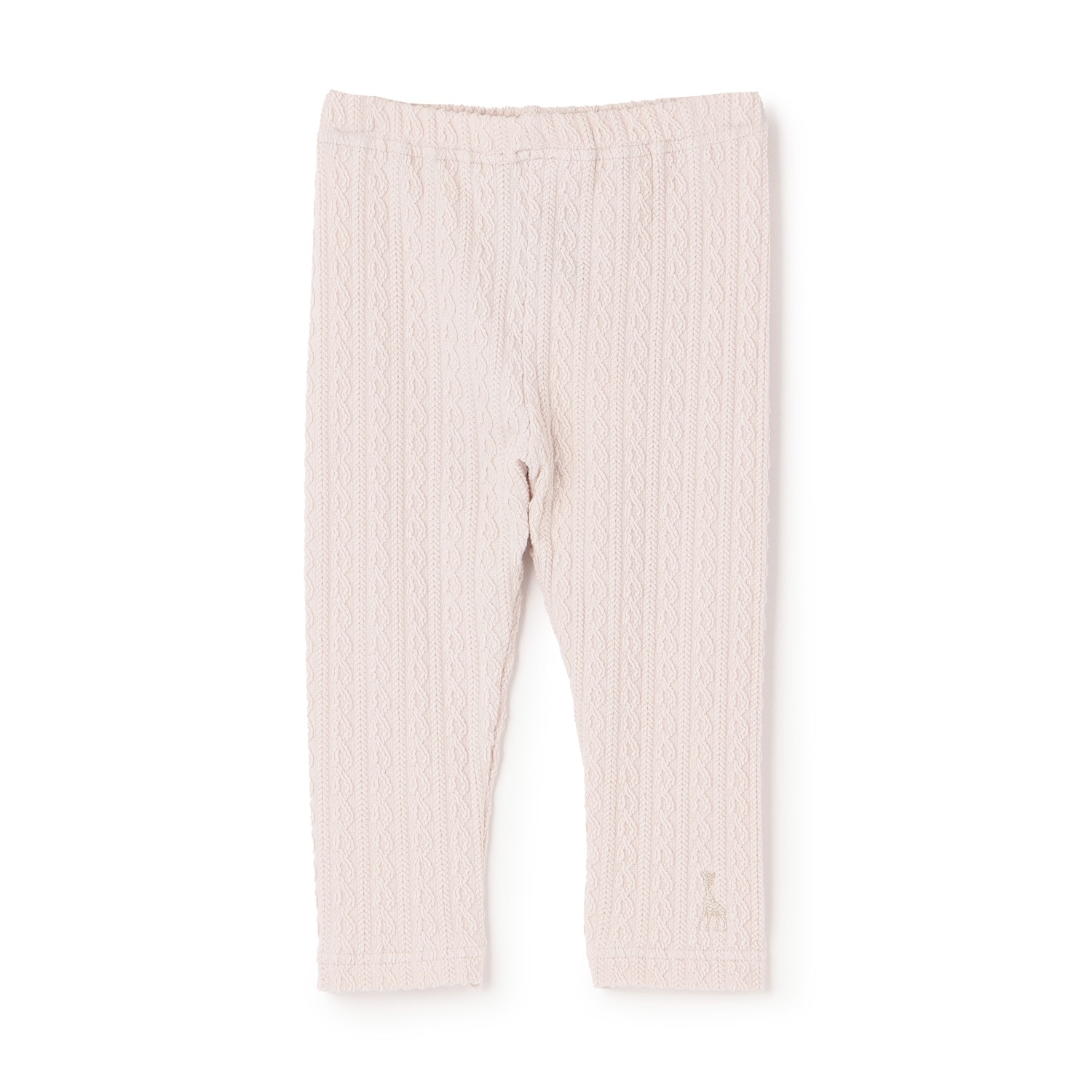 ケーブルジャカードレギンス【日本製】