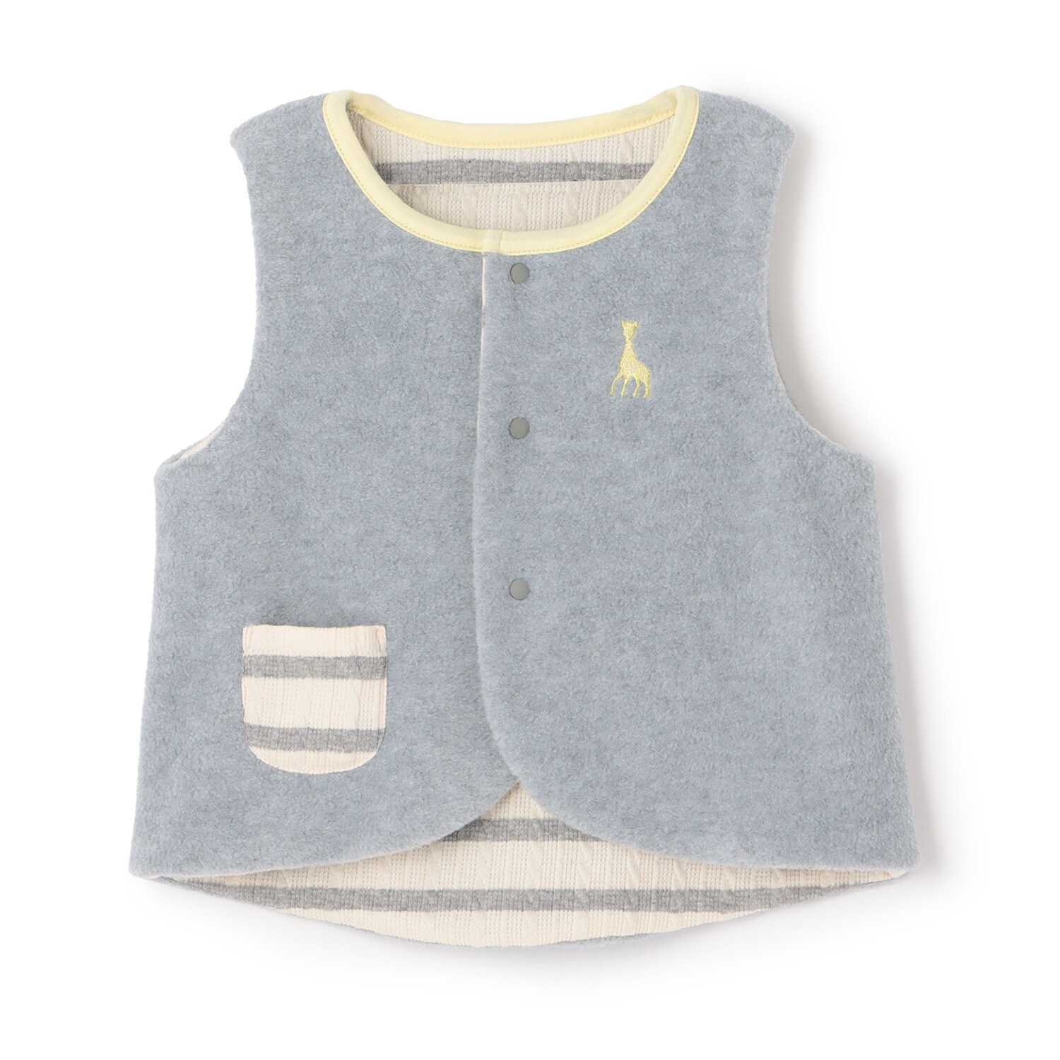 フリースリバーシブルベスト【日本製】