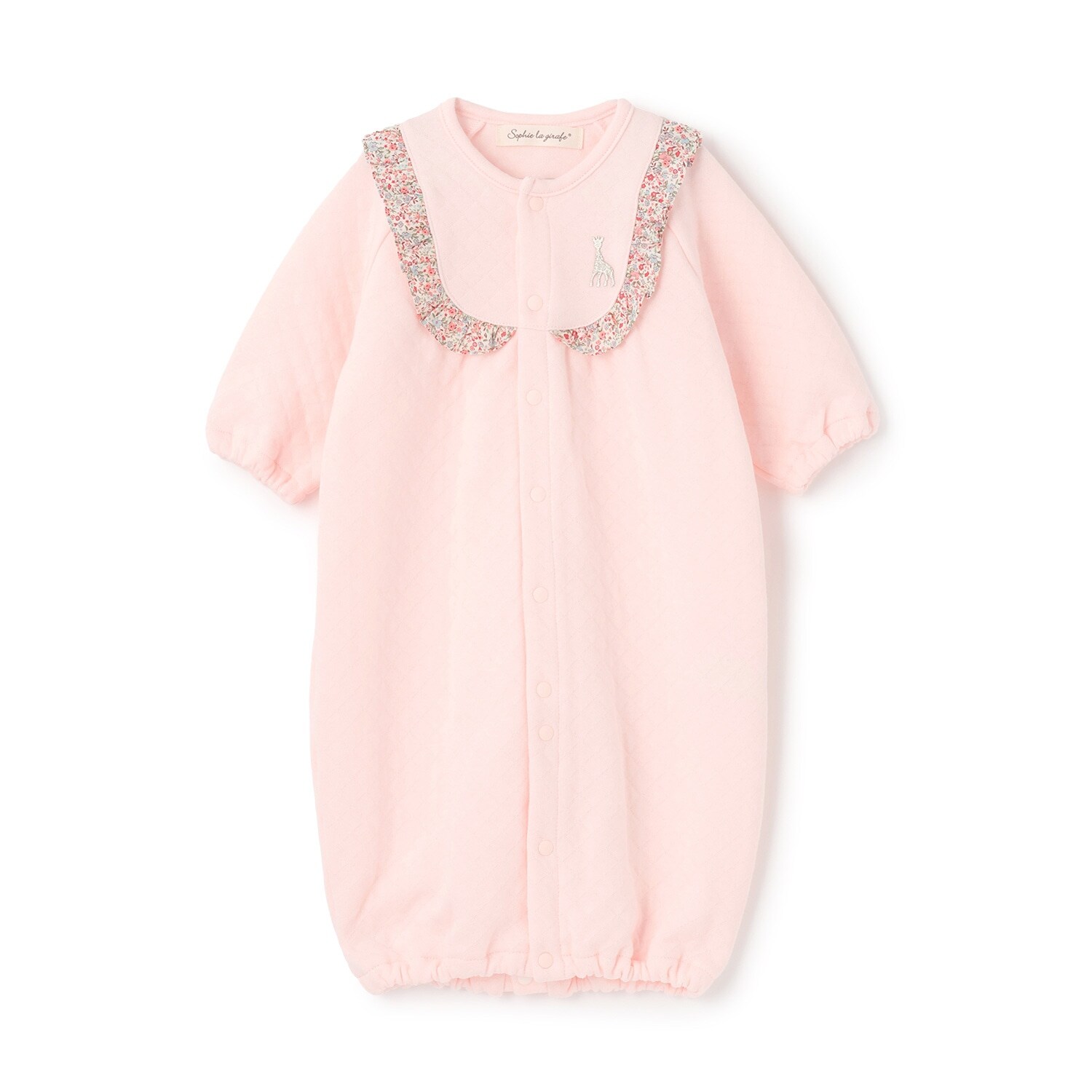 小花柄2WAYオール【日本製】