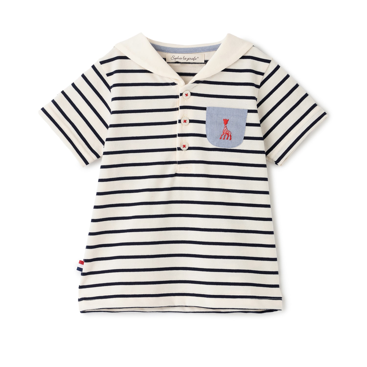 セーラーボーダー半袖Tシャツ【日本製】