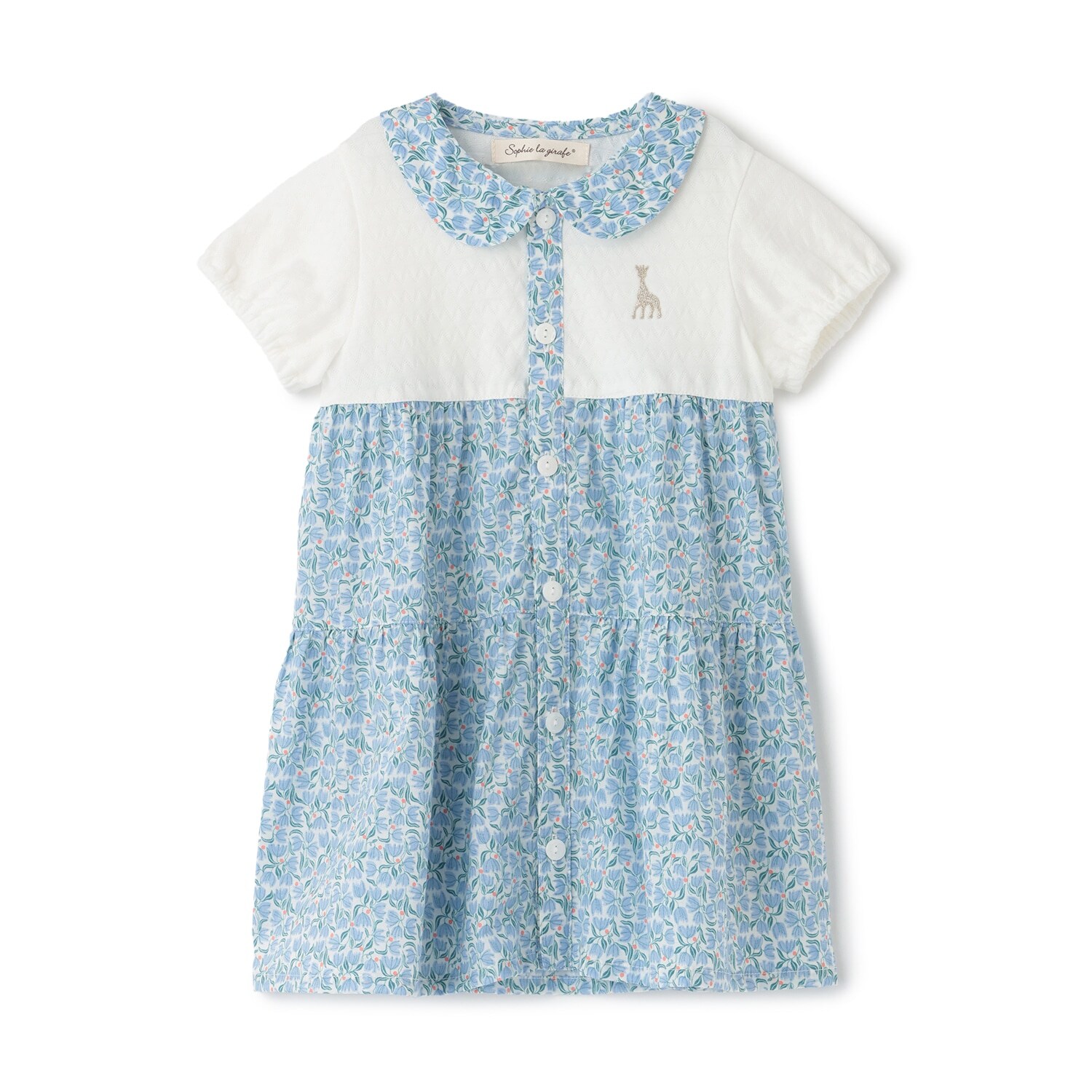 花柄ワンピース【日本製】