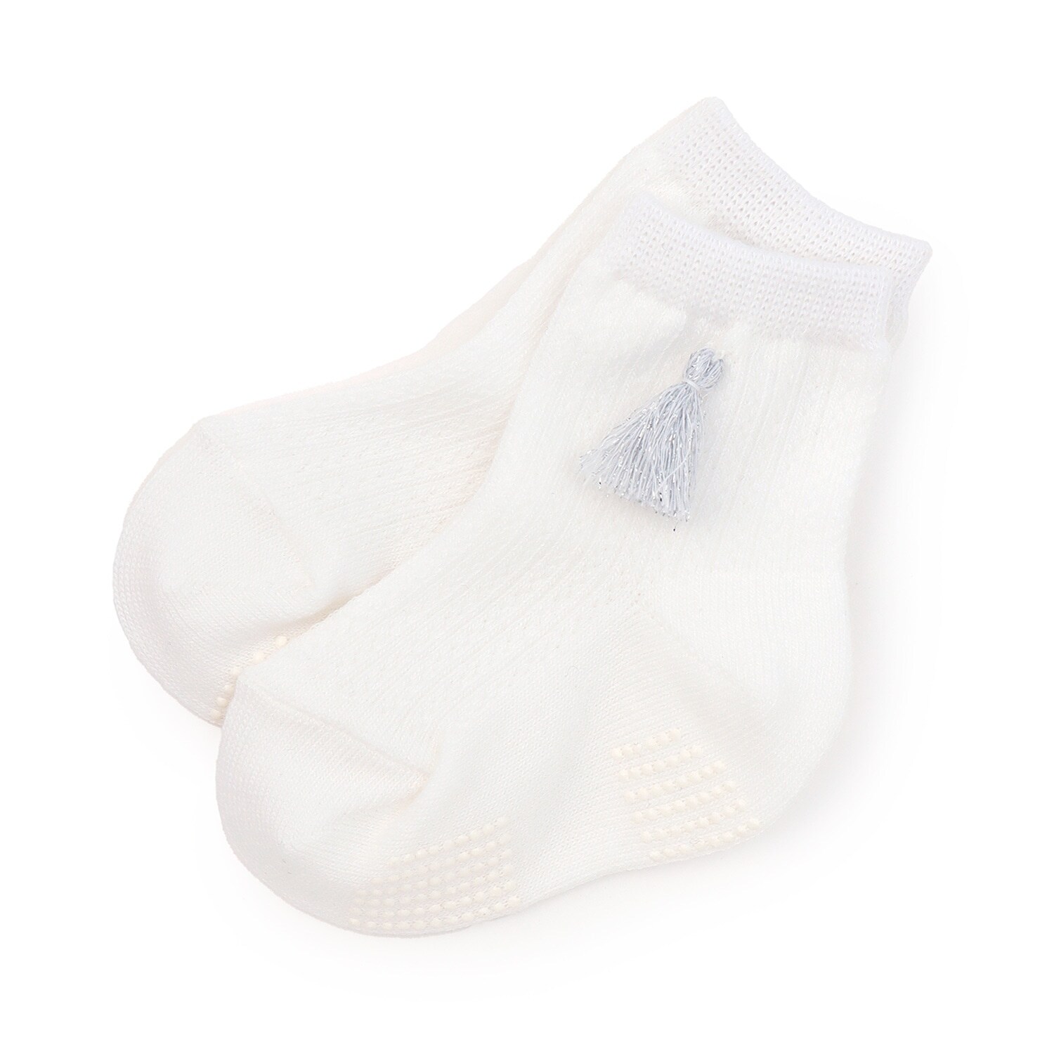 タッセルつきソックス【日本製】