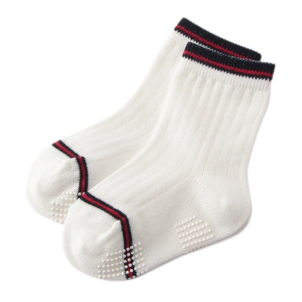 【KISETTE】 リブクルーソックス【日本製】