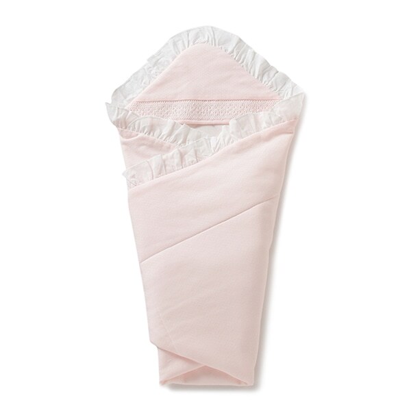 【KISETTE】 ブライトスムースジャカードアフガン【日本製】