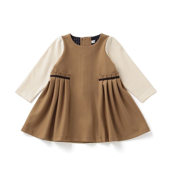 【KISETTE】 サイドタックワンピース【日本製】