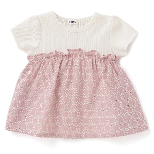 【KISETTE】 サークルレースチュニック【日本製】