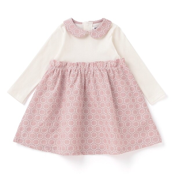 【KISETTE】 サークルレースワンピース【日本製】