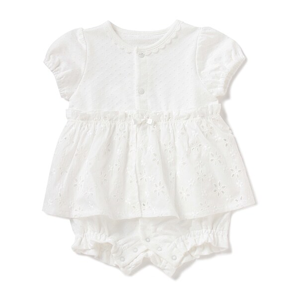 【KISETTE】 スカート付ロンパース【日本製】