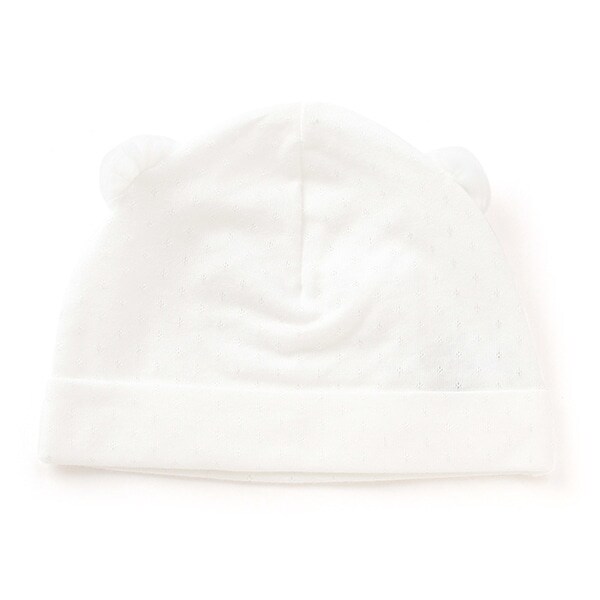 【KISETTE】 チュールボンボンキャップ【日本製】