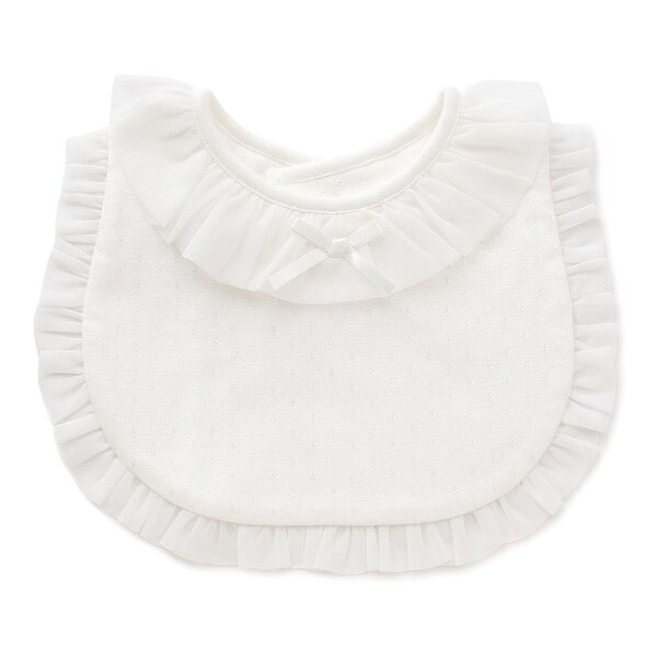 【KISETTE】 チュールフリルスタイ【日本製】