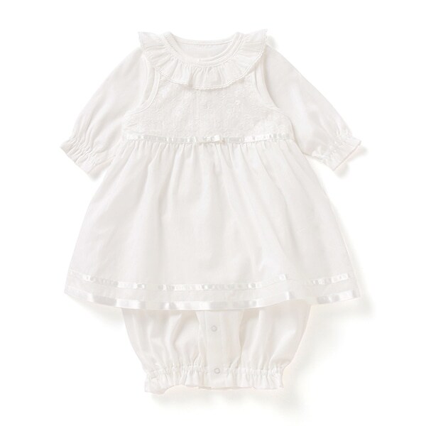 【KISETTE】 エプロン付兼用ドレス【日本製】