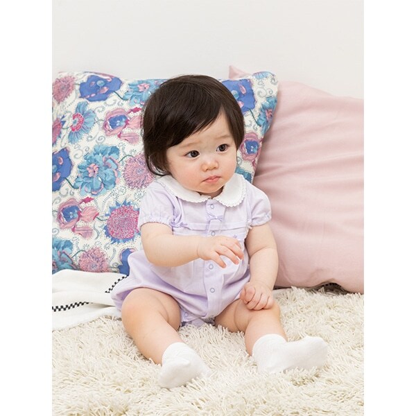 【KISETTE】 リボンショートオール【日本製】