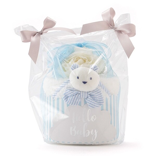 【KISETTE】 ダイパーケーキマスコットタオル1段【日本製】