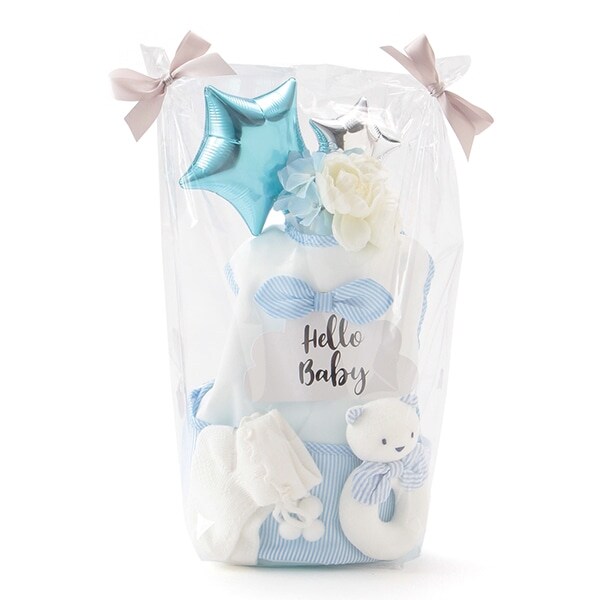 【KISETTE】 ダイパーケーキエプロン＆ラトル2段【日本製】