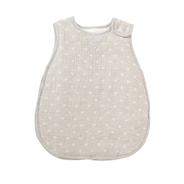 【KISETTE】星柄ガーゼスリーパー【日本製】