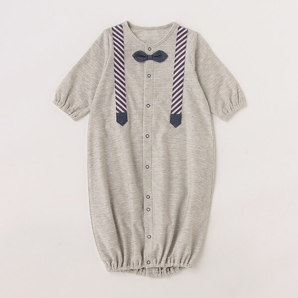 ケーブル天竺サスペンダー兼用ドレス【日本製】