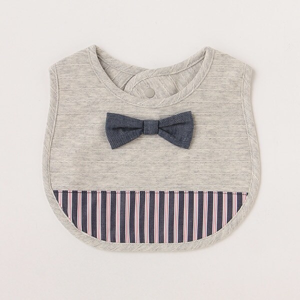 【KISETTE】ケーブル天竺切替スタイ【日本製】