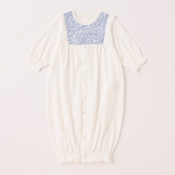 【KISETTE】小花柄ローンヨーク兼用ドレス【日本製】