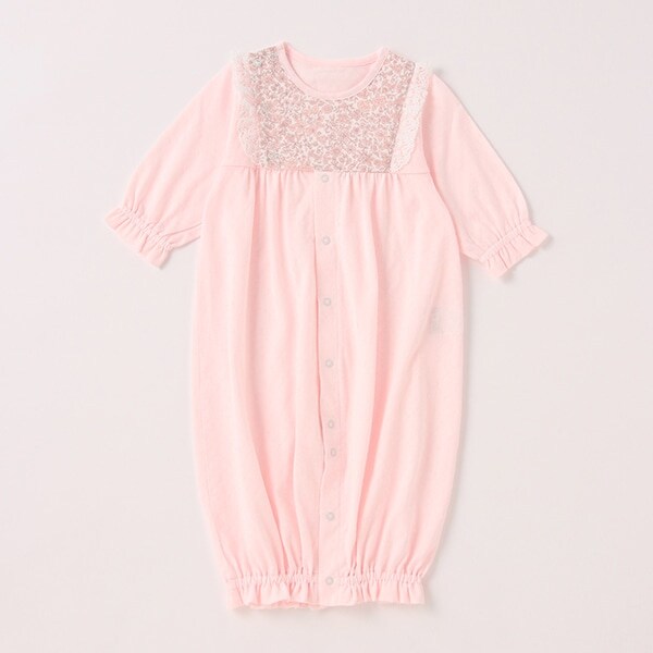 【KISETTE】小花柄ローンヨーク兼用ドレス【日本製】