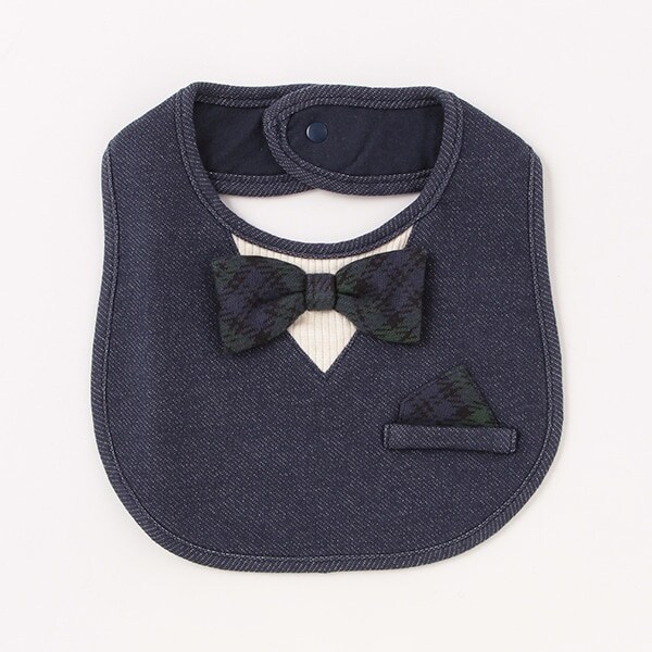 【KISETTE】タキシード風スタイ【日本製】