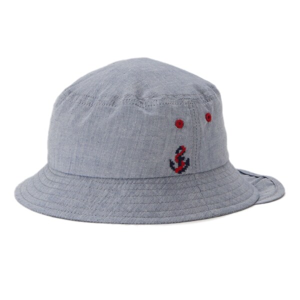 【KISETTE】日よけつきバケットハット【日本製】