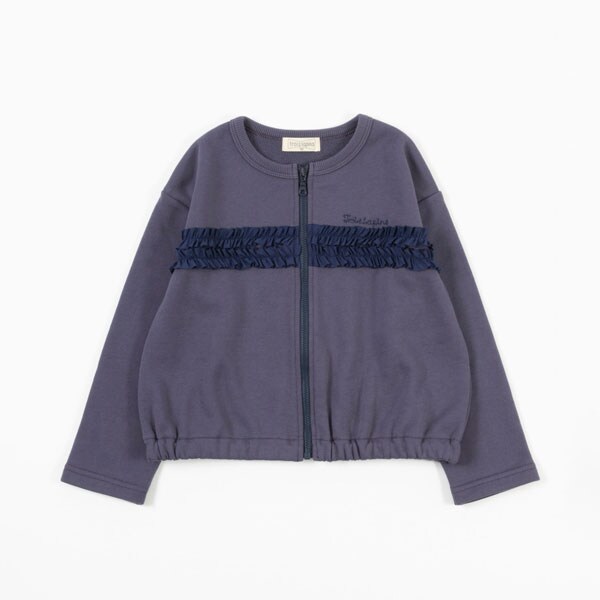 裏毛ジップアップジャケット(120~160)