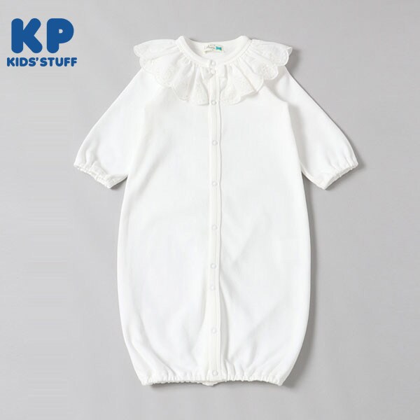 レース衿のスムース2WAYドレス(Free)