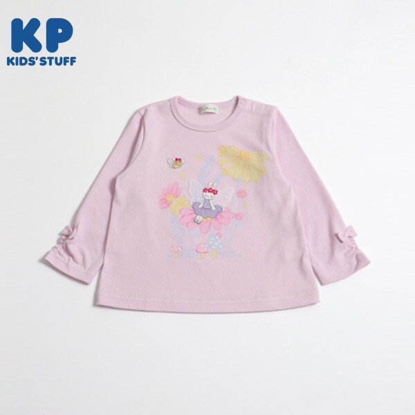 フェアリーうさぎの長袖Tシャツ(80～90)