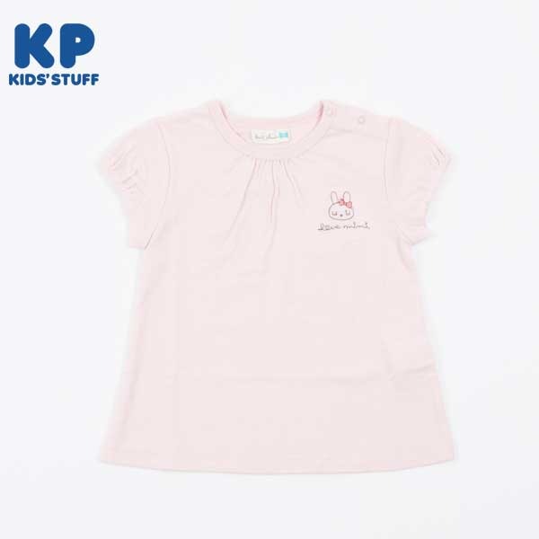 うさぎセーラー衿の半袖Tシャツ(80～90)