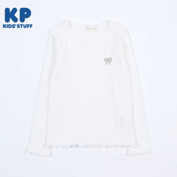 リブ長袖Tシャツ(100～130)