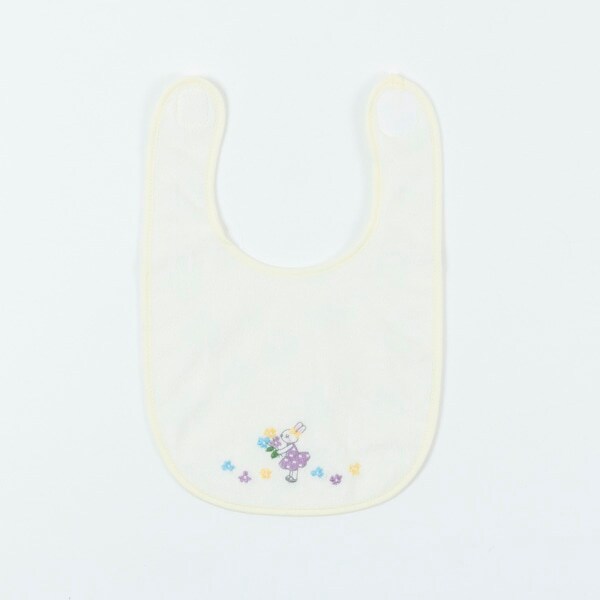 花×リボン柄リバーシブルスタイ