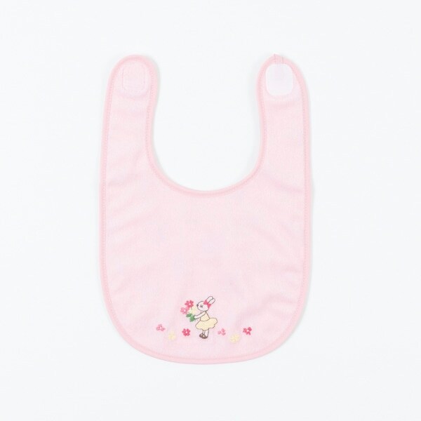 花×リボン柄リバーシブルスタイ