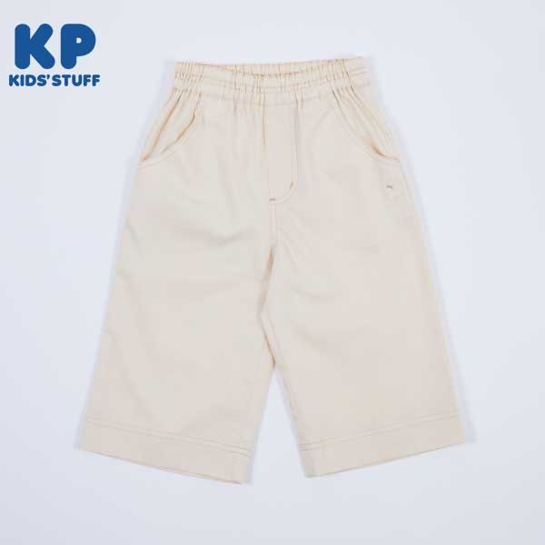 コットンツイルの7分丈パンツ(140～160)