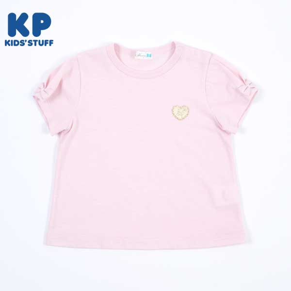 パフスリーブ半袖Tシャツ(80～90)