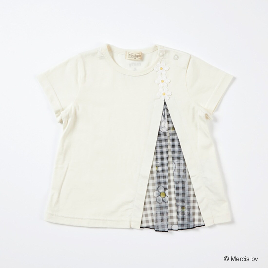 miffy/ミッフィーコラボ 切替え半袖Tシャツ(80～90)