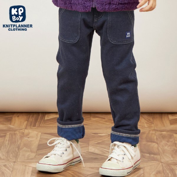 KPBOY ストレッチ裏毛パンツ(100~160)