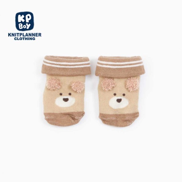 KPBOY クマモチーフベビーソックス(9～13)