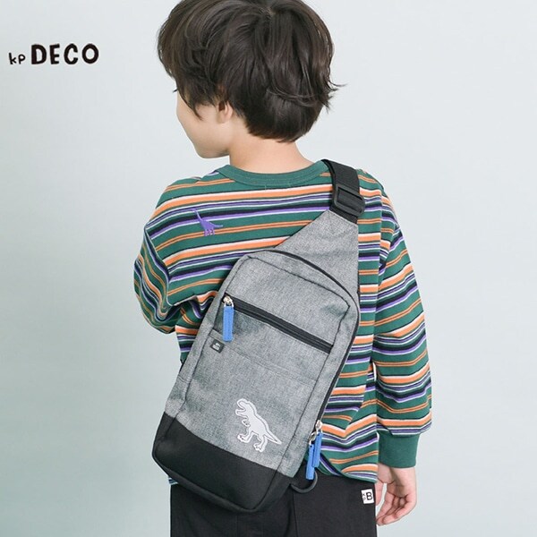 KPDECO 恐竜モチーフのワンショルダーバッグ