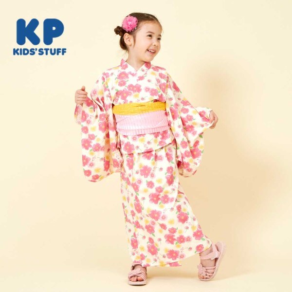 KP(ケーピー)お花柄＆mimiちゃん浴衣