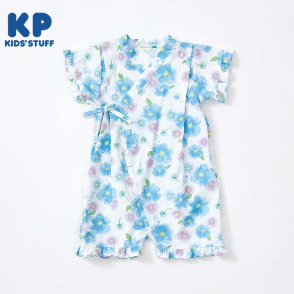 KP(ケーピー)お花柄＆mimiちゃん甚平オール(Free)