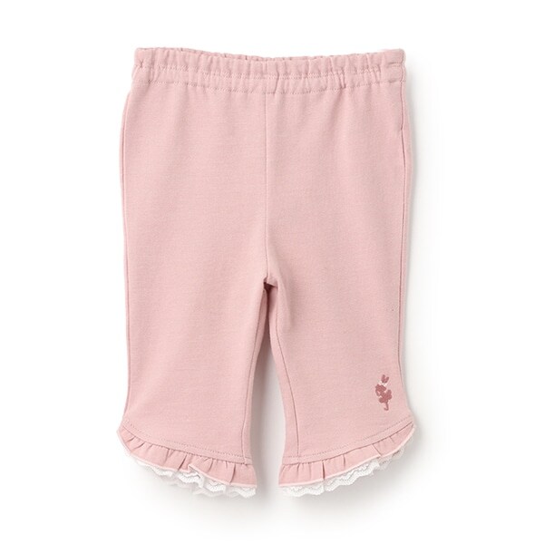 裾フリル6分丈パンツ