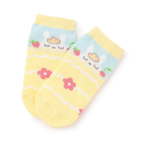 mimiフルーツ＆花モチーフソックス