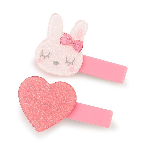 mimi＆ハートモチーフヘアクリップ